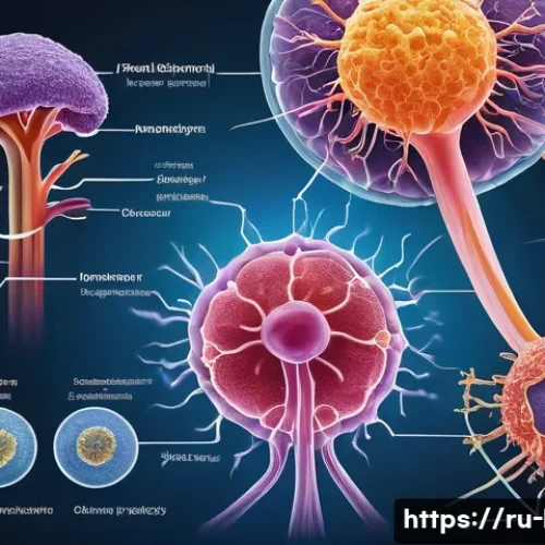 장기이식과 면역거부반응 - A detailed medical illustration showing the human immune system interacting with a transplanted orga...